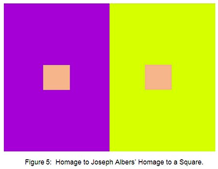 Figure 5: Homage to Albers Homage to a Square